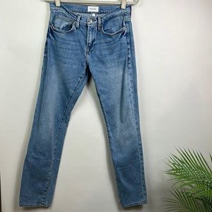 FRAME Le’Homme Slim Distressed Jeans Size 30 x 30 Medium Wash